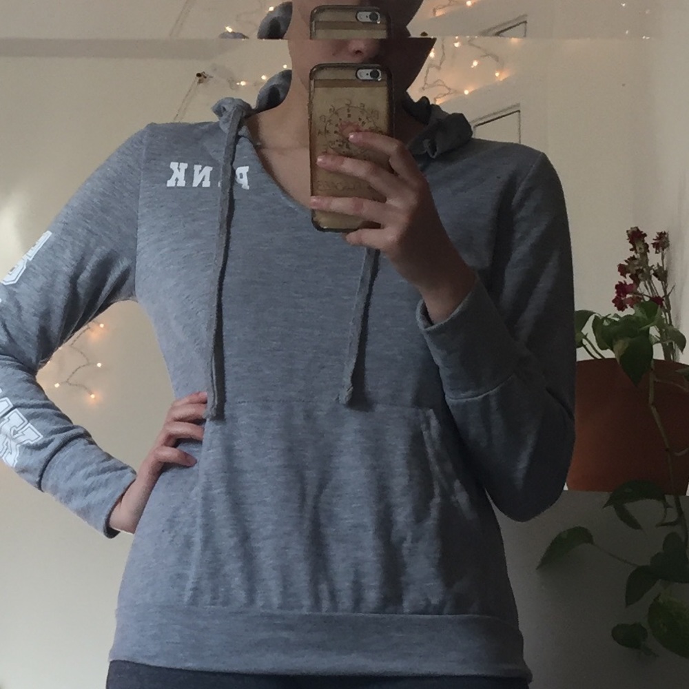 Pink Victoria’s Secret Gray Tunic